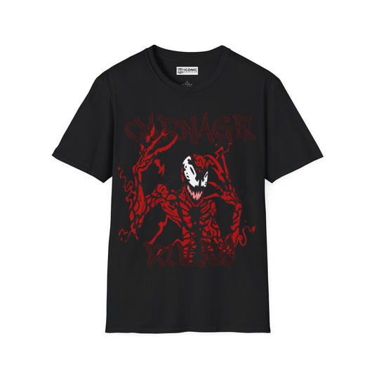 Carnage Unisex Softstyle T-Shirt - IGZ Clothing 