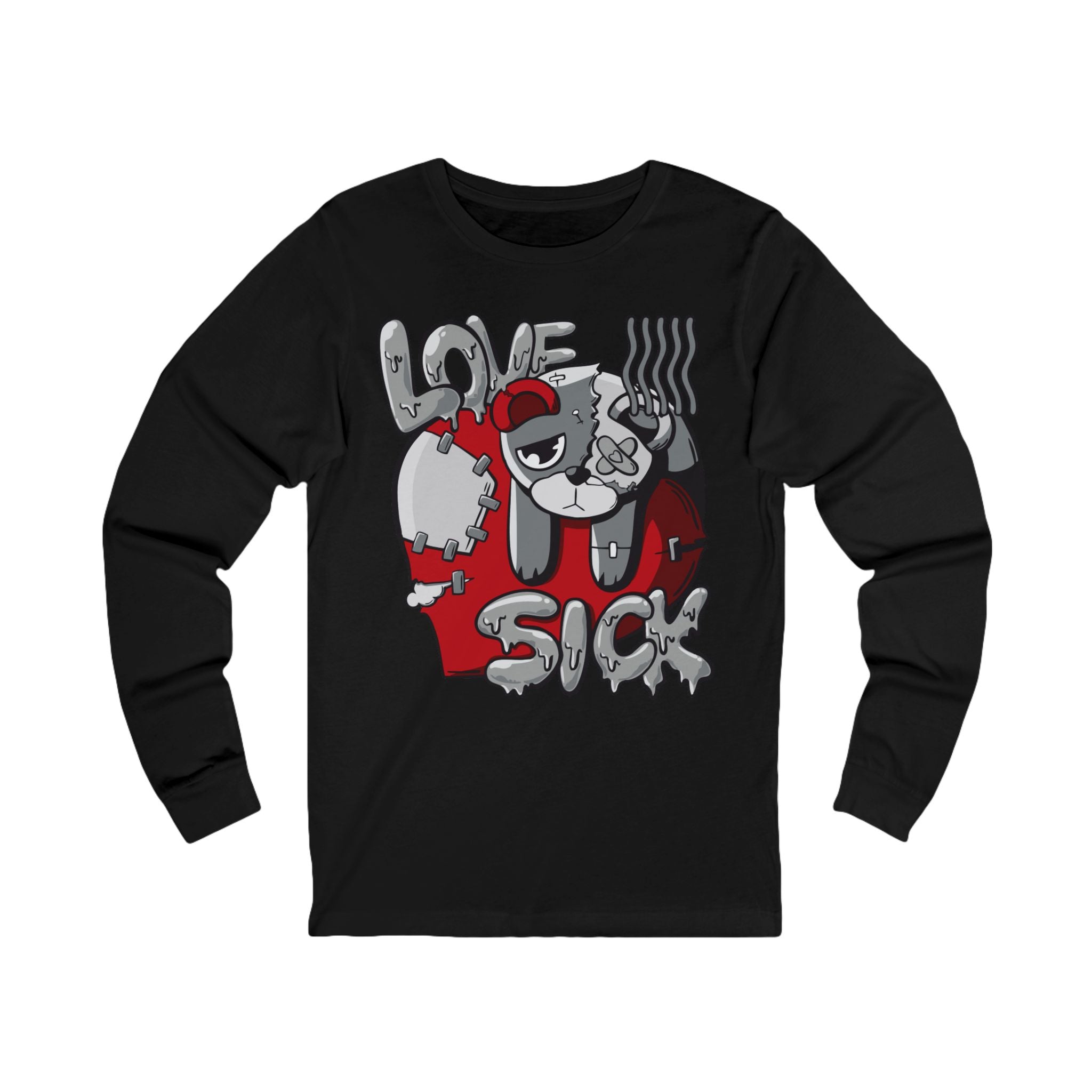 Sick Bear Unisex Jersey Long Sleeve Tee