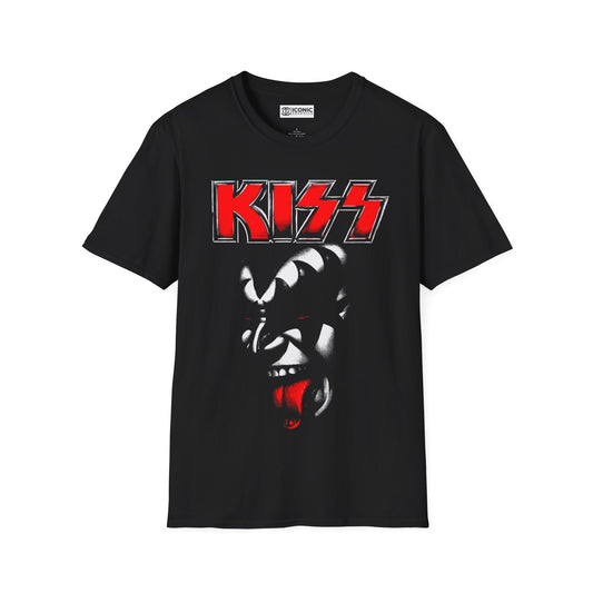 Kiss Unisex Softstyle T-Shirt - IGZ Clothing 