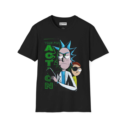 Rick and Morty Unisex Softstyle T-Shirt - IGZ Clothing 