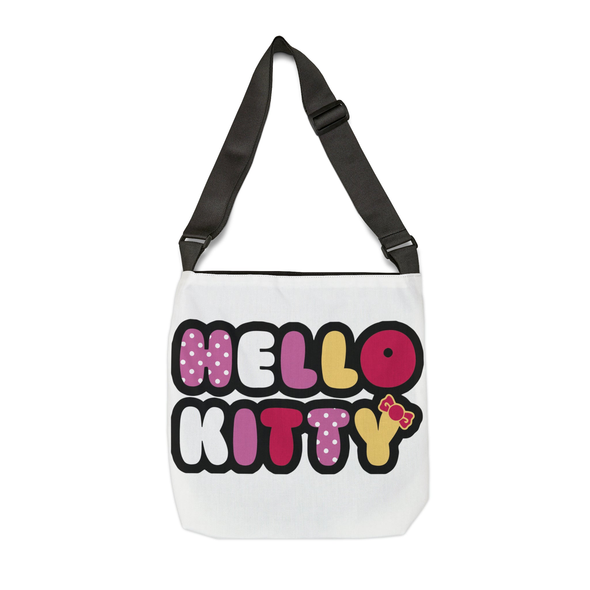 Hello Kitty Adjustable Tote Bag (AOP) - IGZ Clothing 