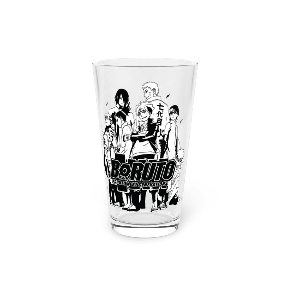 Boruto Pint Glass, 16oz