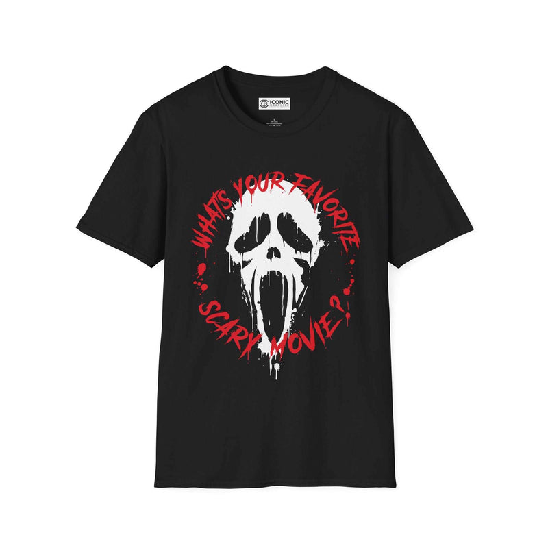 Ghost Face Unisex Softstyle T-Shirt - IGZ Clothing 