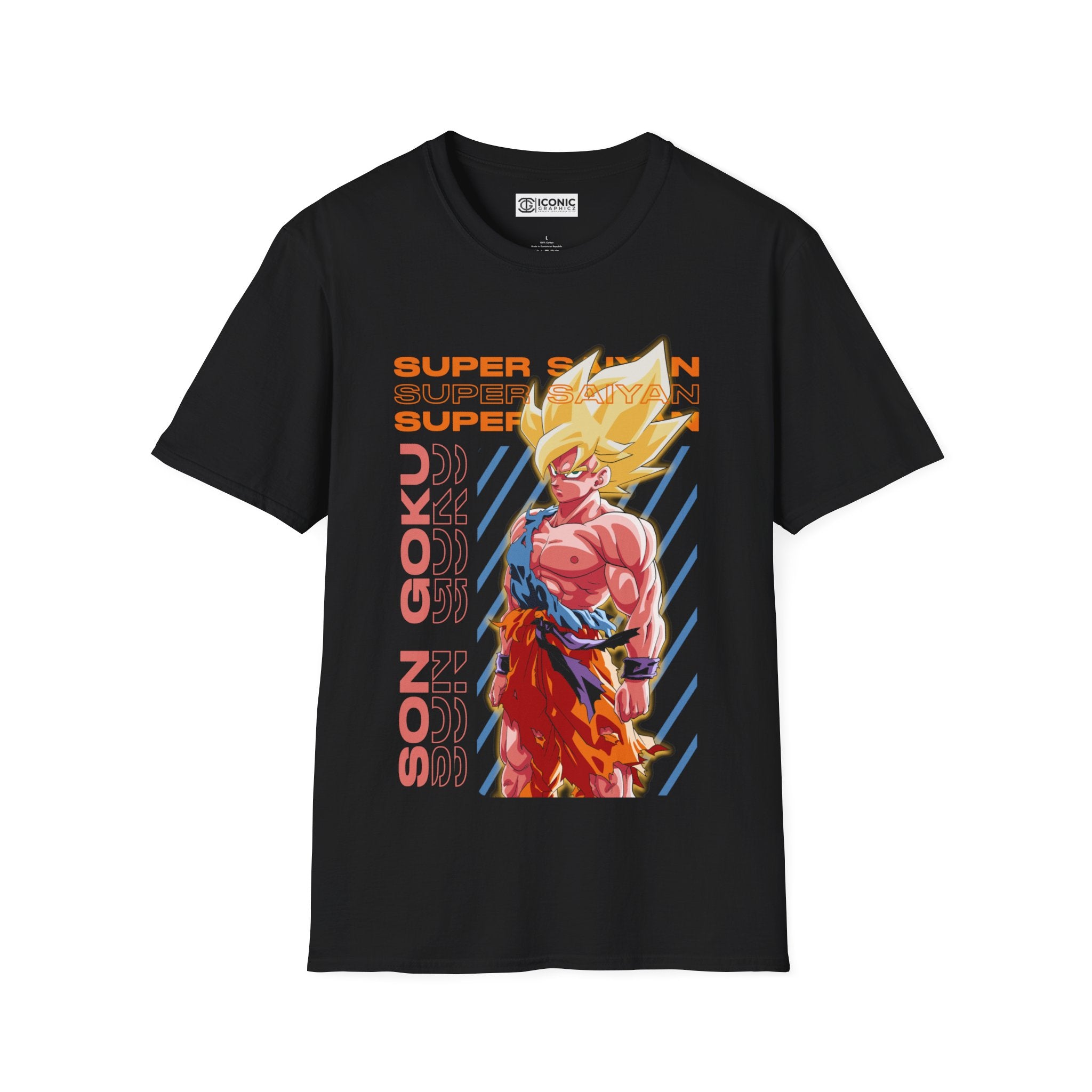 Goku Unisex Softstyle T-Shirt - IGZ Clothing 