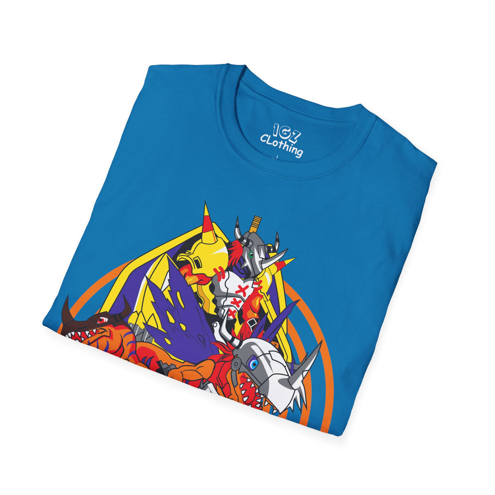 Greymon Evolution Digimon T-Shirt