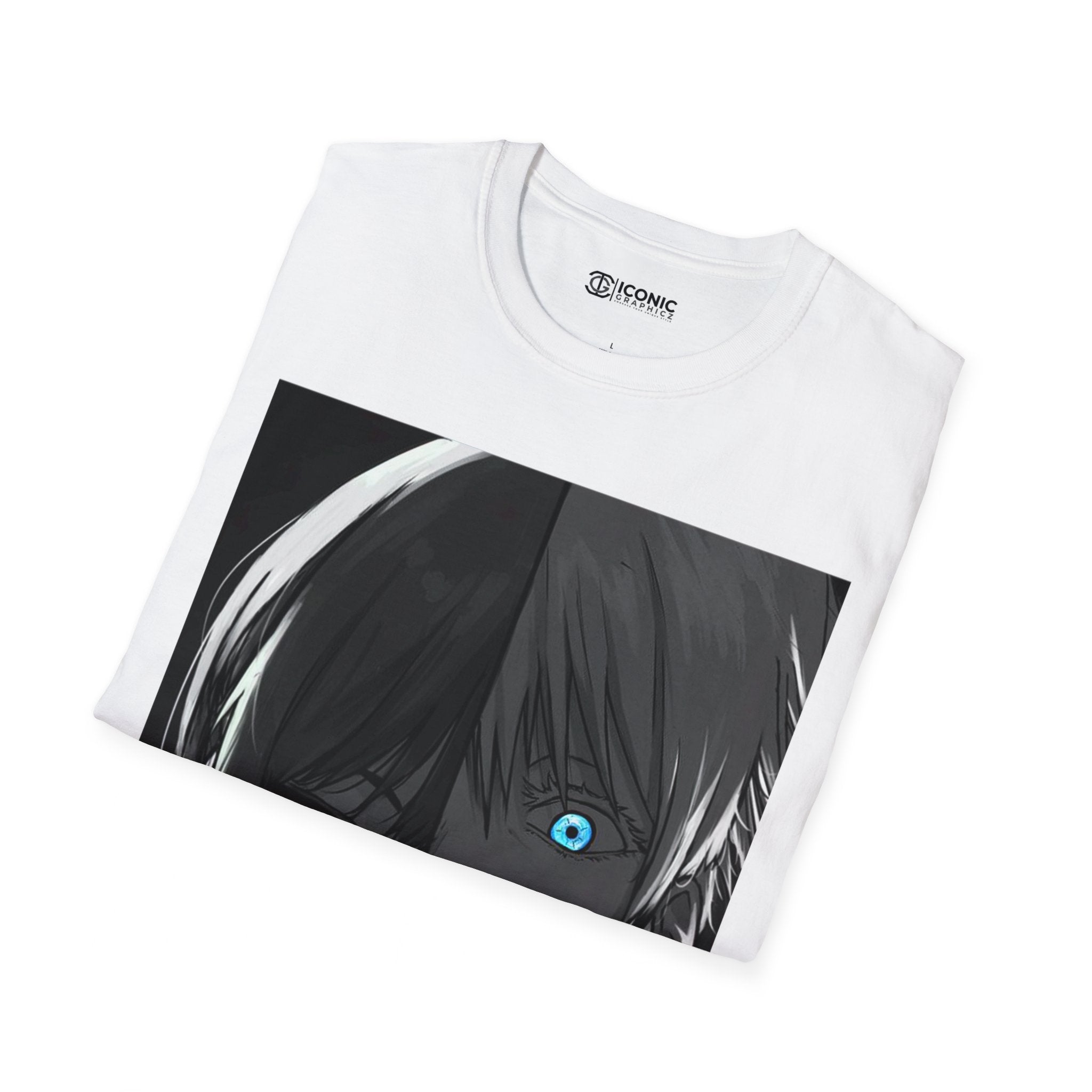 Makima and Gojo Unisex Softstyle T-Shirt - IGZ Clothing 