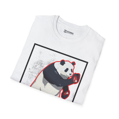 Panda Unisex Softstyle T-Shirt - IGZ Clothing 