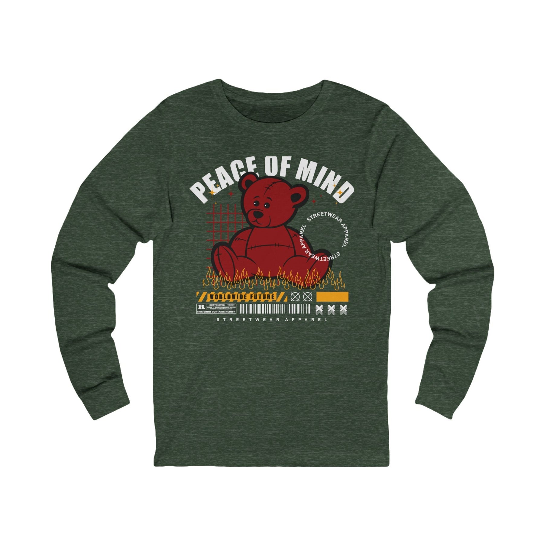 Bears Unisex Jersey Long Sleeve Tee Printify