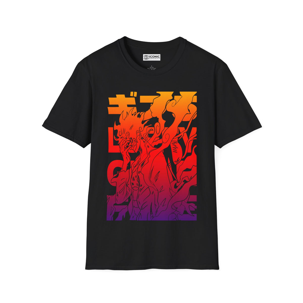 Sun God Luffy Unisex Softstyle T-Shirt - IGZ Clothing 