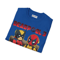 Deadpool and Wolverine Unisex Softstyle T-Shirt - IGZ Clothing 