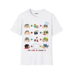 Shinchan Unisex Softstyle T-Shirt - IGZ Clothing 