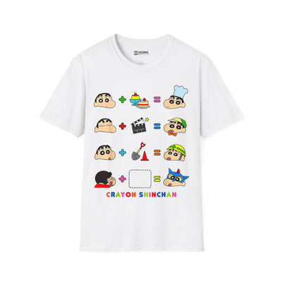 Shinchan Unisex Softstyle T-Shirt - IGZ Clothing 