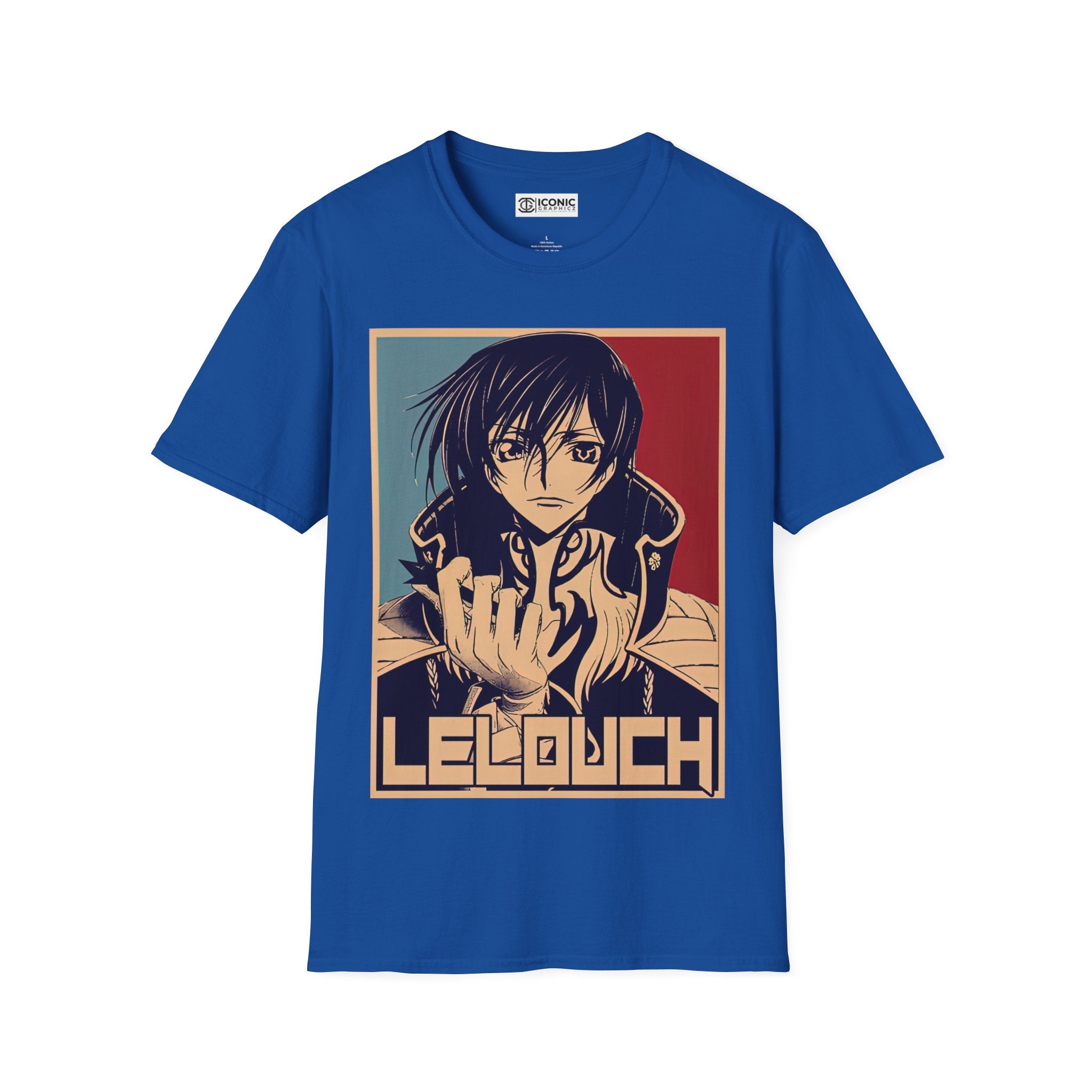 Lelouch Unisex Softstyle T-Shirt - IGZ Clothing 