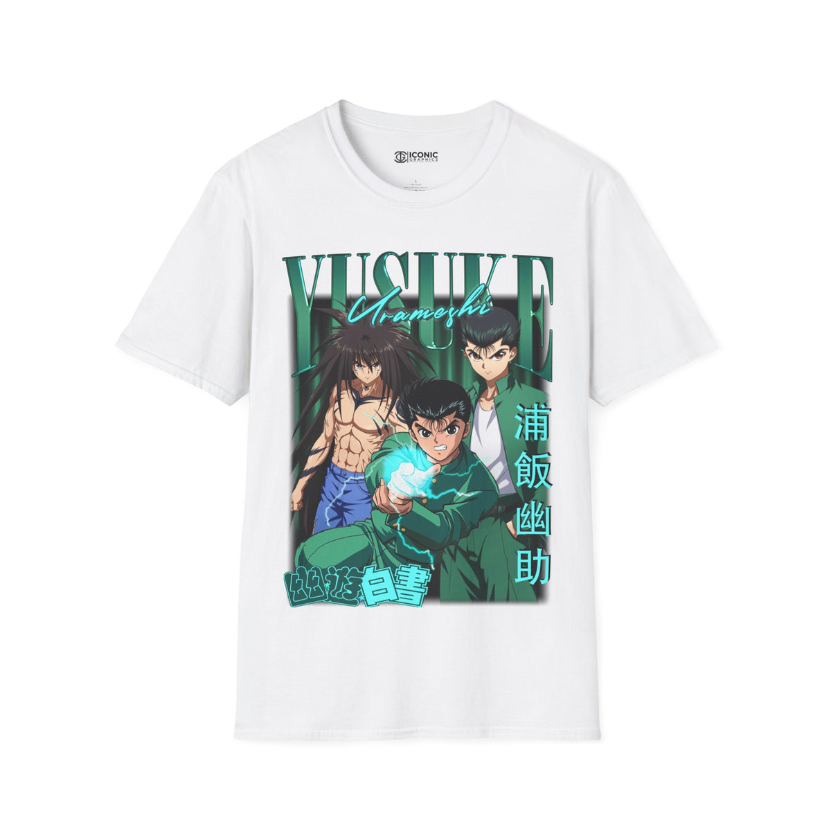 Yusuke Unisex Softstyle T-Shirt - IGZ Clothing 