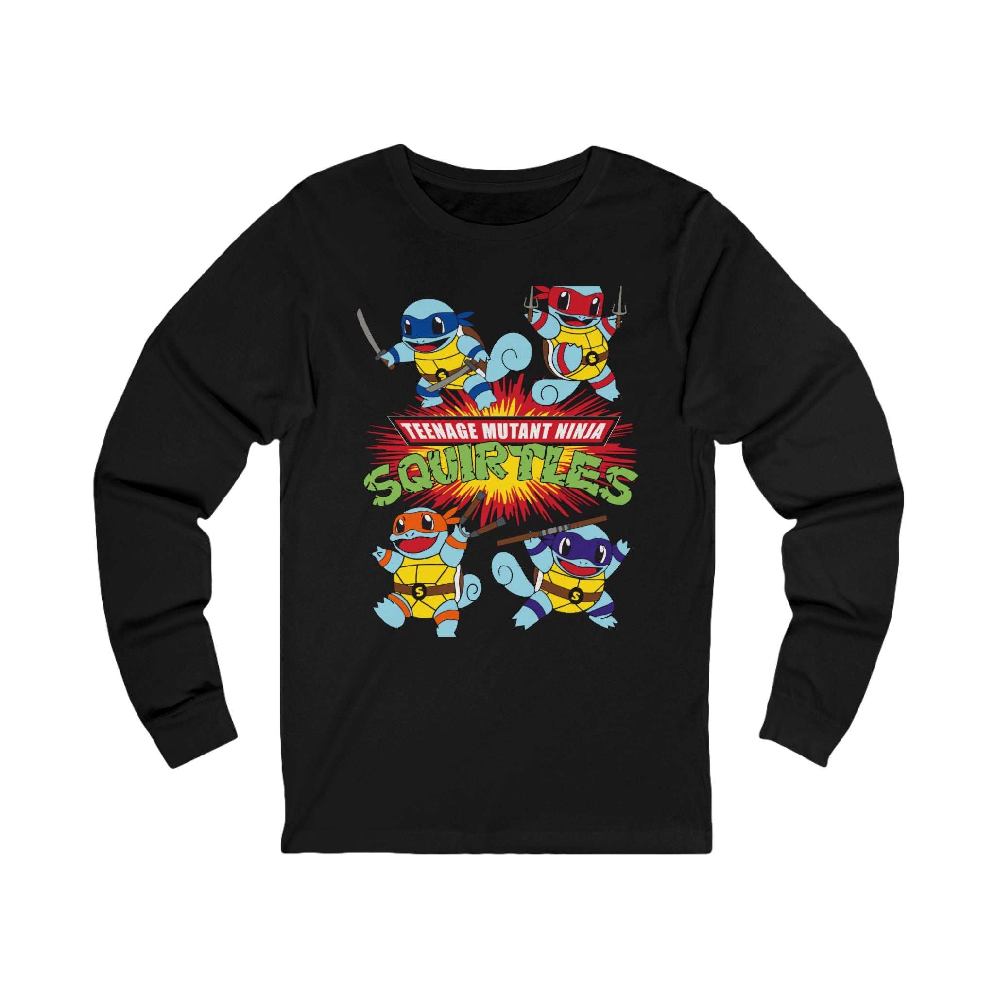 Pokemon Unisex Jersey Long Sleeve Tee