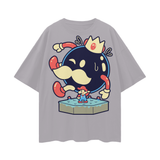 Super Mario Oversize Deep Drop Shoulder Tee
