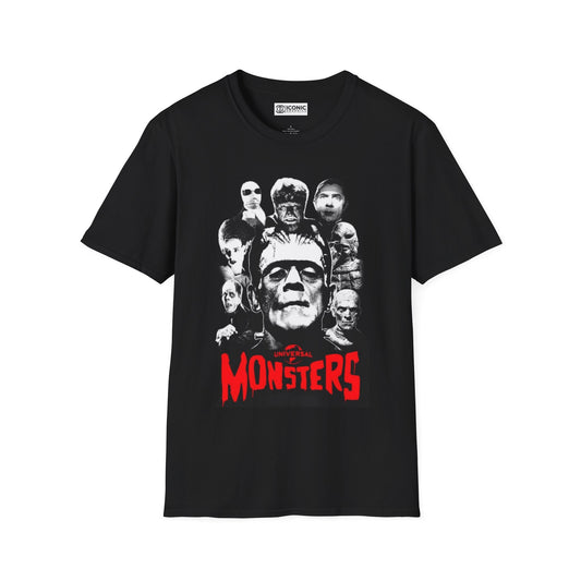 Monsters Unisex Softstyle T-Shirt - IGZ Clothing 