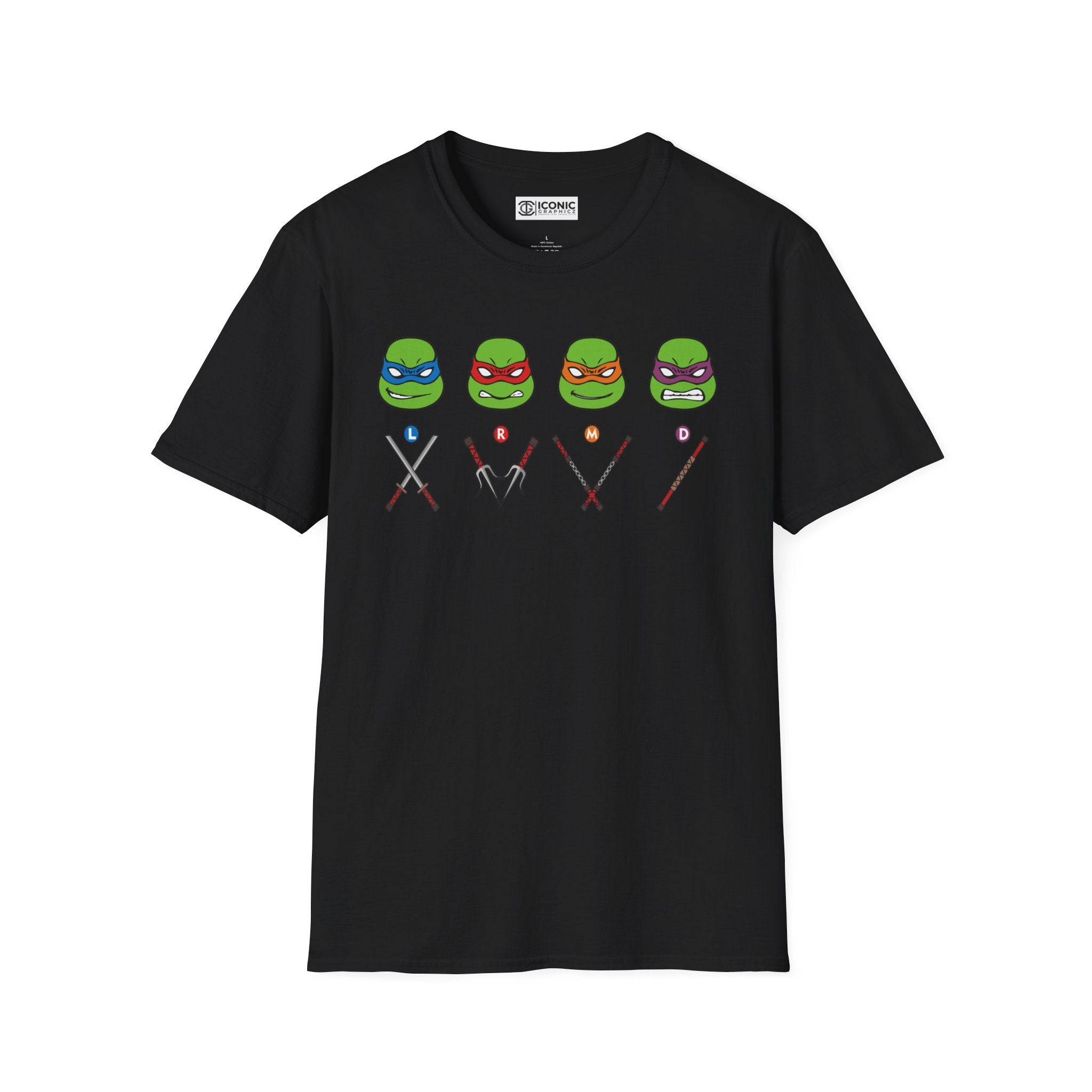 TMNT Unisex Softstyle T-Shirt - IGZ Clothing 