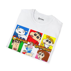 Shinchan Unisex Softstyle T-Shirt - IGZ Clothing 