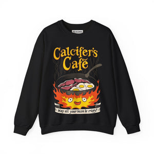 Calcifer Howls moving castle Unisex Heavy Blend™ Crewneck Sweatshirt Printify