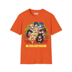 Sailor Scouts Unisex Softstyle T-Shirt - IGZ Clothing 