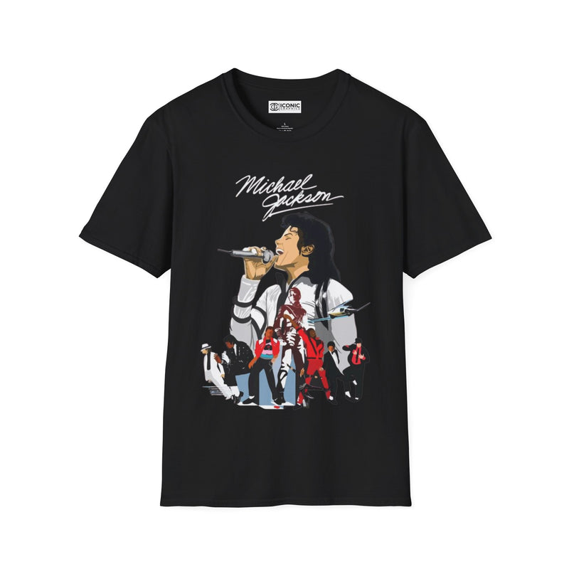 Micheal Jackson Unisex Softstyle T-Shirt - IGZ Clothing 