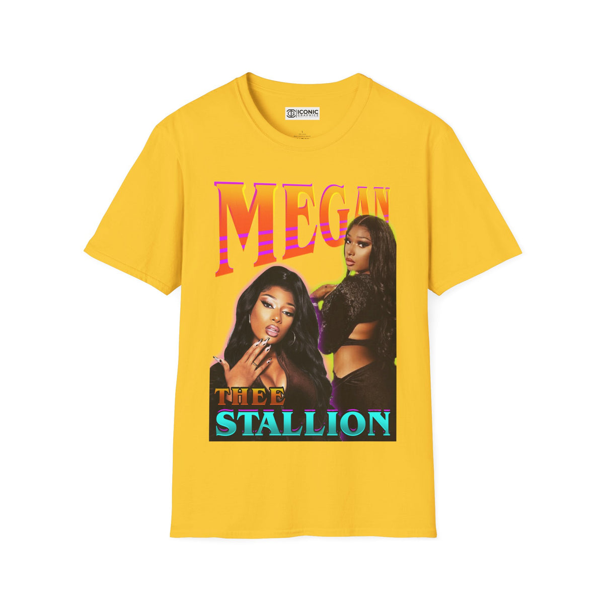 Megan the Stallion Unisex Softstyle T-Shirt - IGZ Clothing 