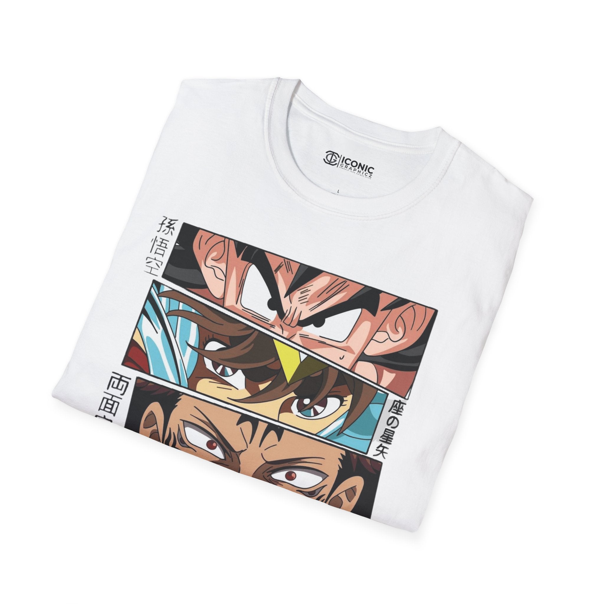 Anime Heros and Villains T-Shirt