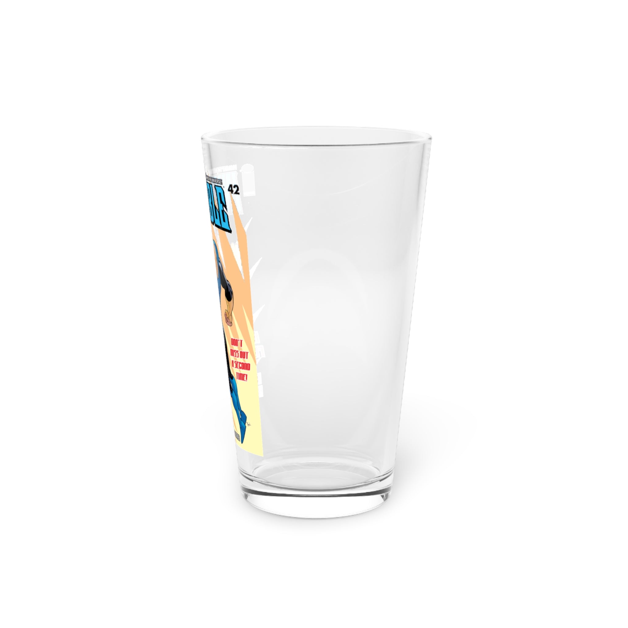 Invincible Pint Glass, 16oz - 