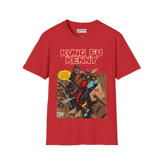 Kung Fu Kenny Unisex Softstyle T-Shirt - IGZ Clothing 