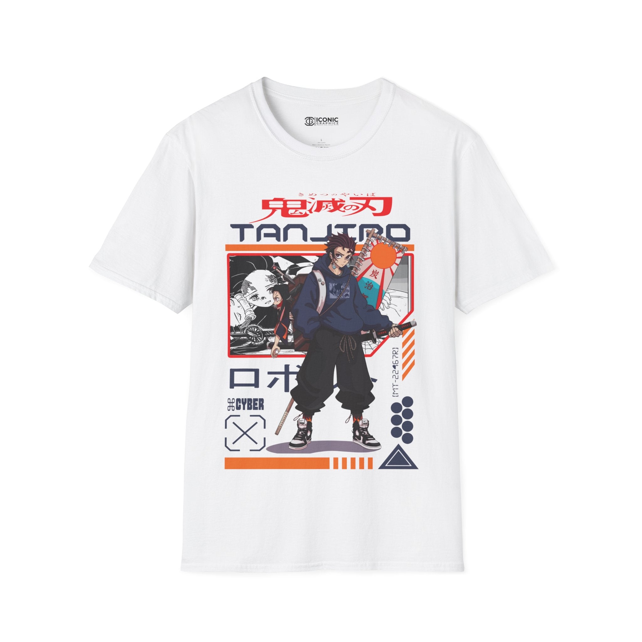 Tanjiro Unisex Softstyle T-Shirt - IGZ Clothing 