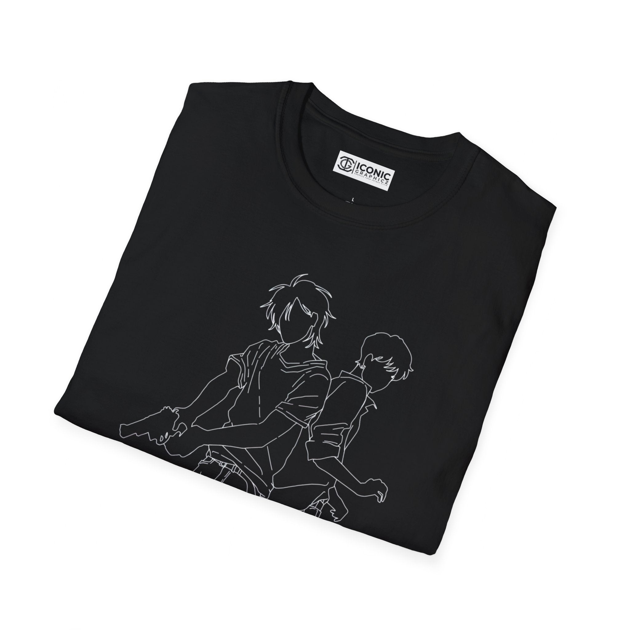 Banana Fish Unisex Softstyle T-Shirt - IGZ Clothing 