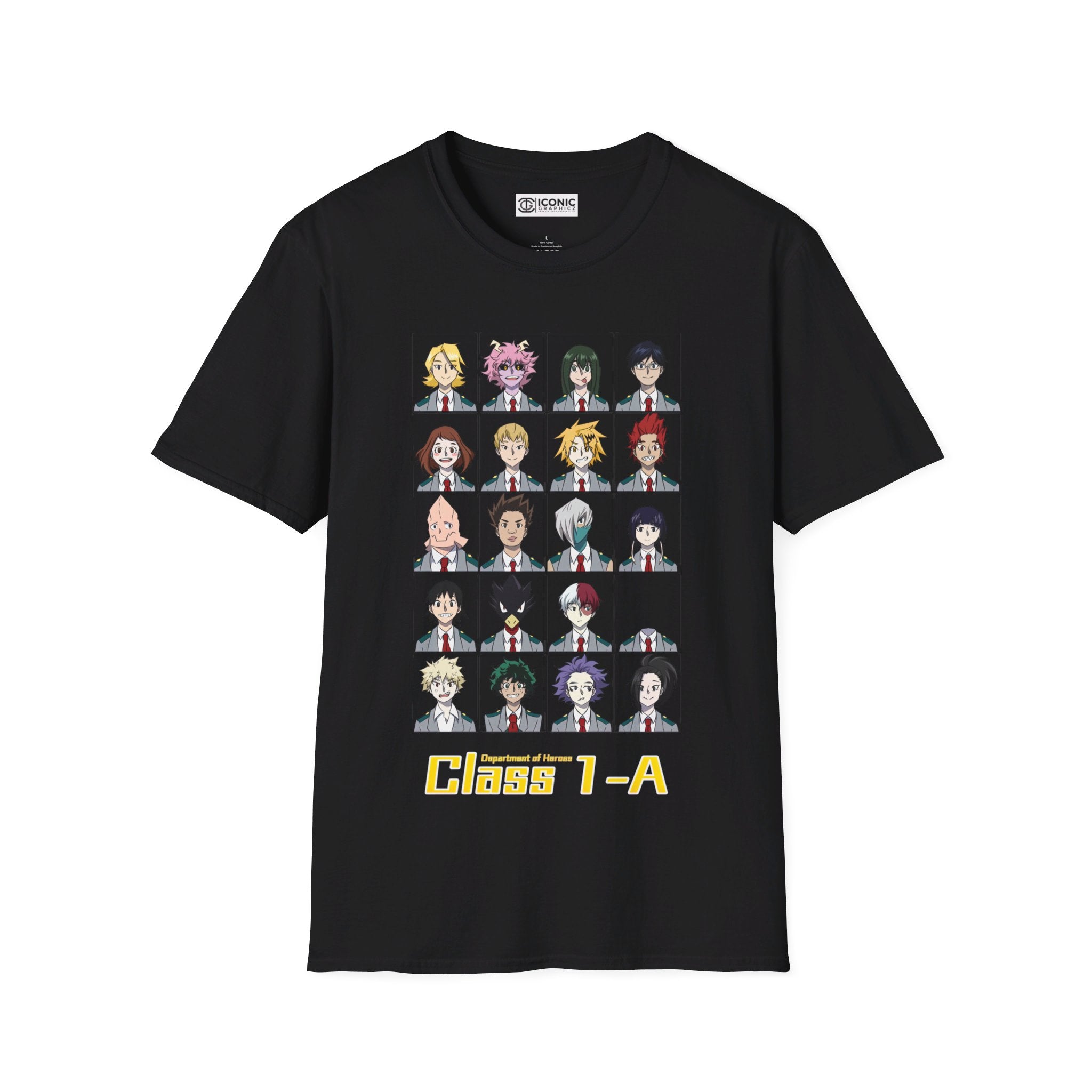 My Hero Academia Class A-1Unisex Softstyle T-Shirt - IGZ Clothing 