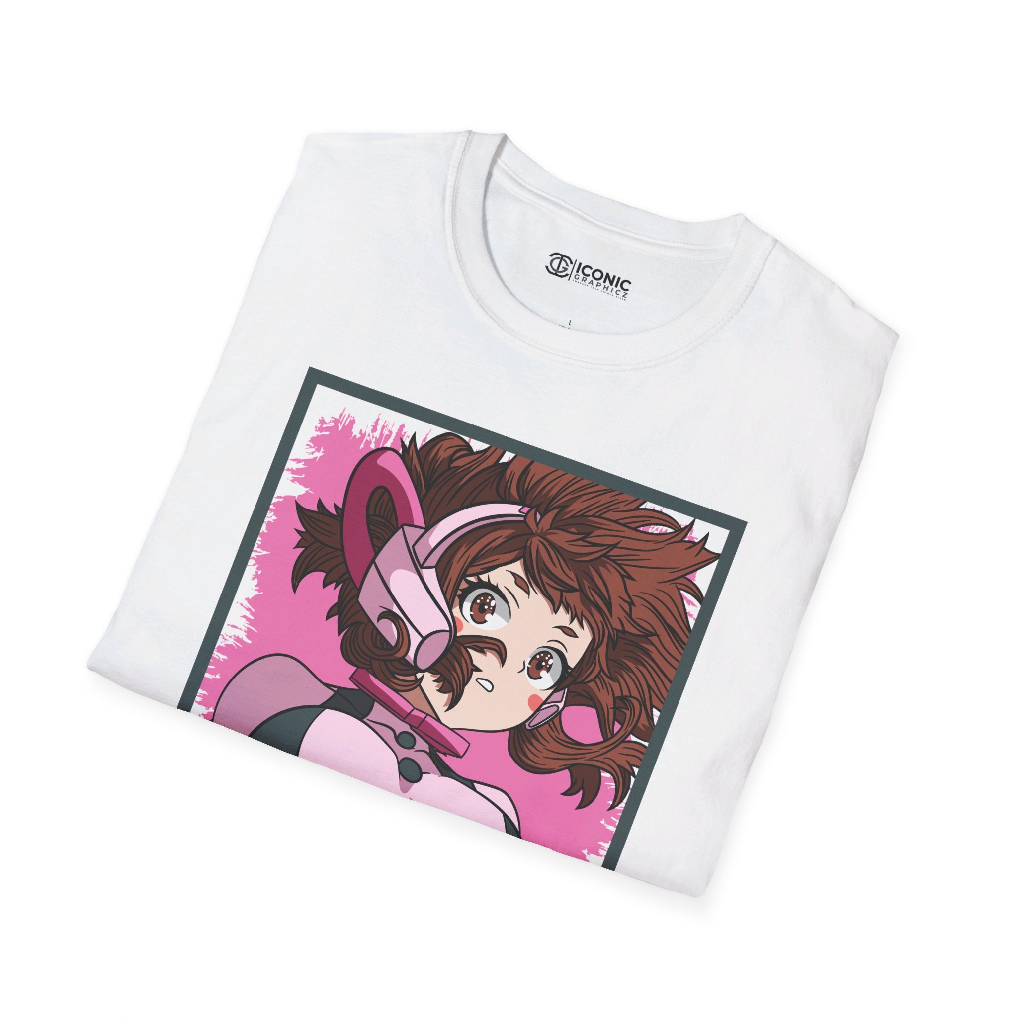 Ochako Uraraka Unisex Softstyle T-Shirt - IGZ Clothing 