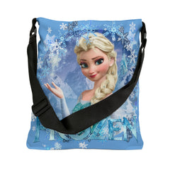 Frozen Adjustable Tote Bag (AOP) - IGZ Clothing 