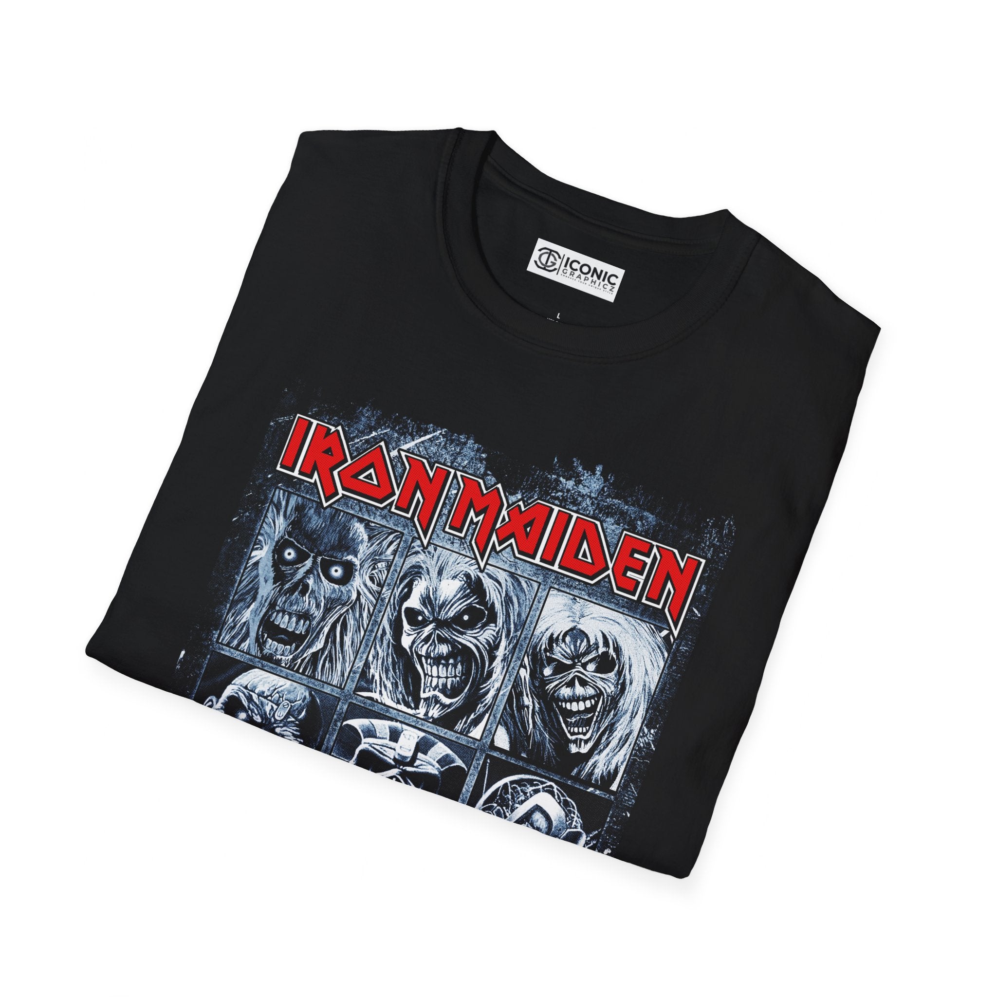 Iron Maiden Unisex Softstyle T-Shirt - IGZ Clothing 