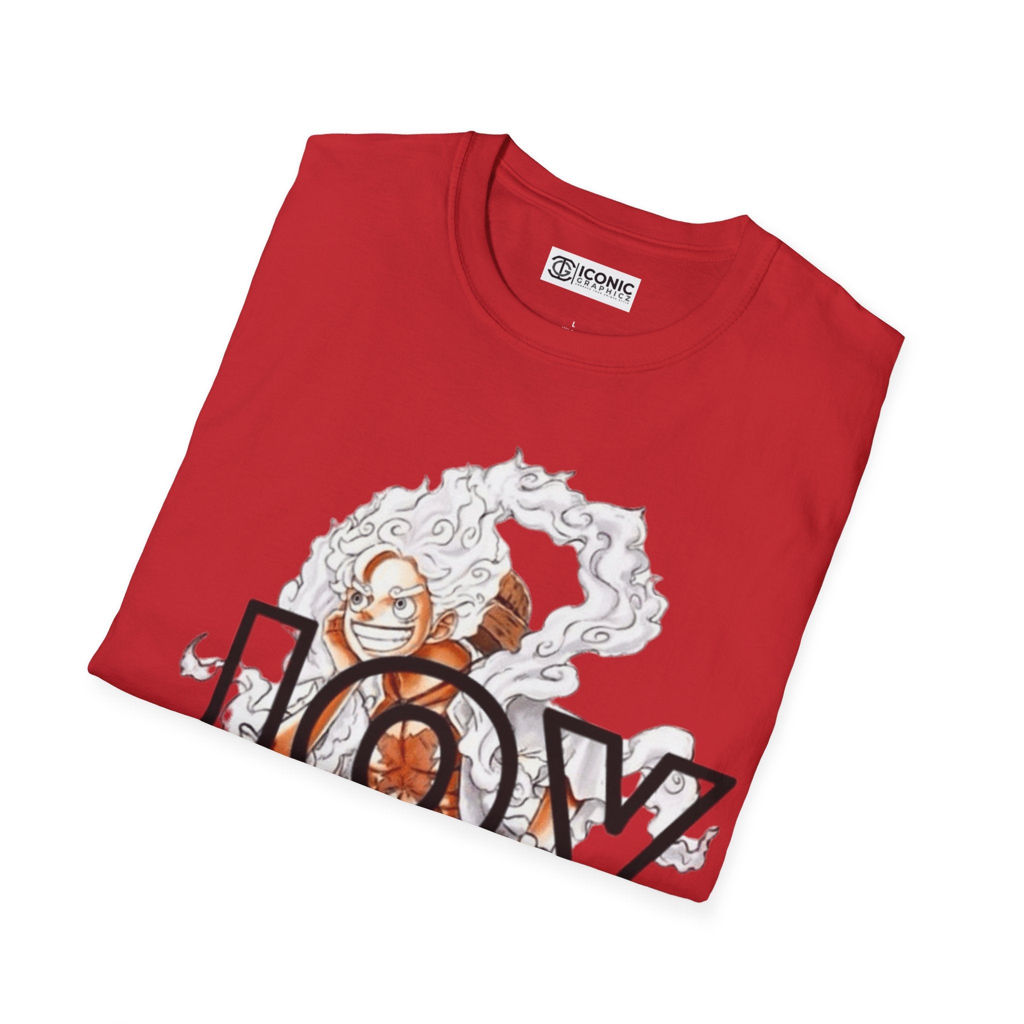 Sun God Luffy Unisex Softstyle T-Shirt - IGZ Clothing 