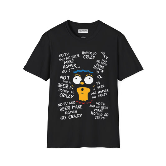 Simpsons Unisex Softstyle T-Shirt - IGZ Clothing 