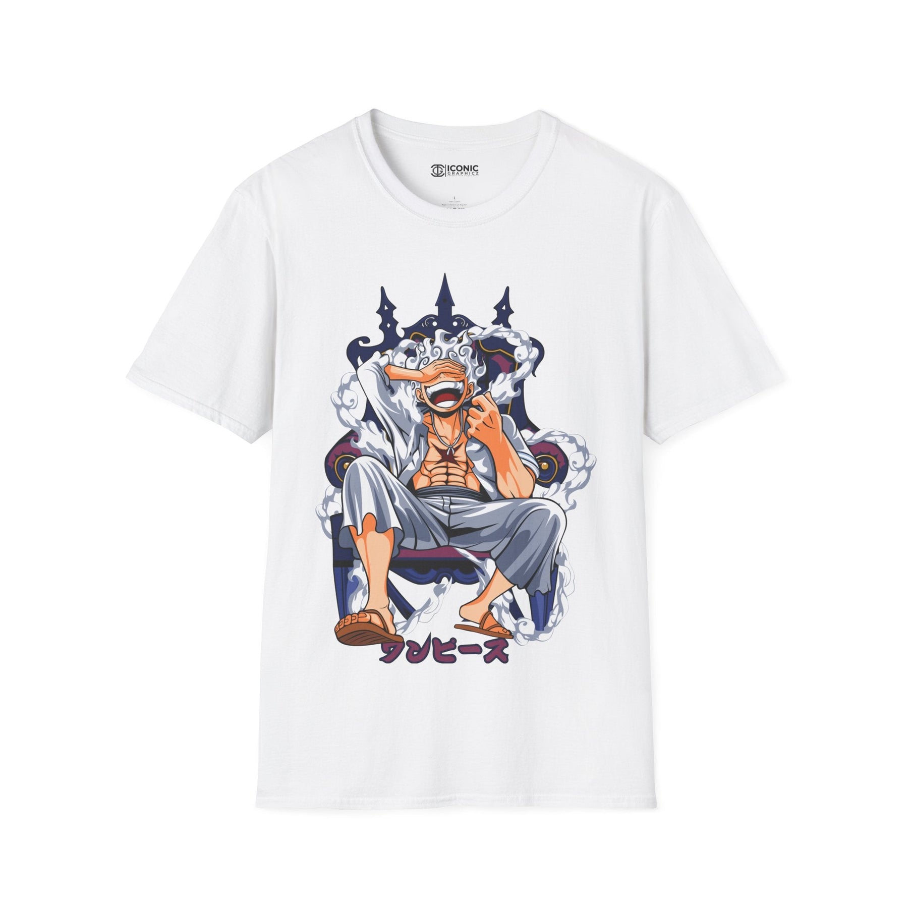 Sun God Luffy One Piece T-Shirt Printify