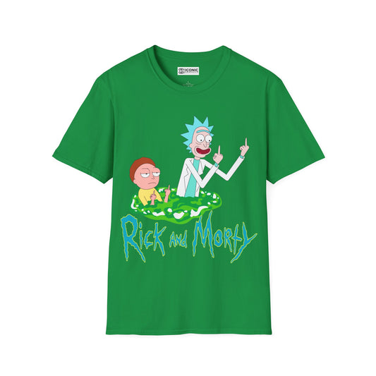 Rick and Morty Unisex Softstyle T-Shirt - IGZ Clothing 