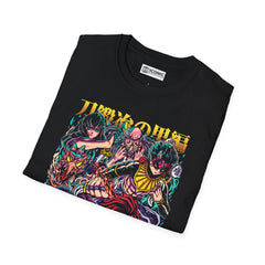 Tanjiro and Muichiro Unisex Softstyle T-Shirt - IGZ Clothing 