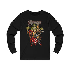 Avengers Unisex Jersey Long Sleeve Tee - IGZ Clothing 