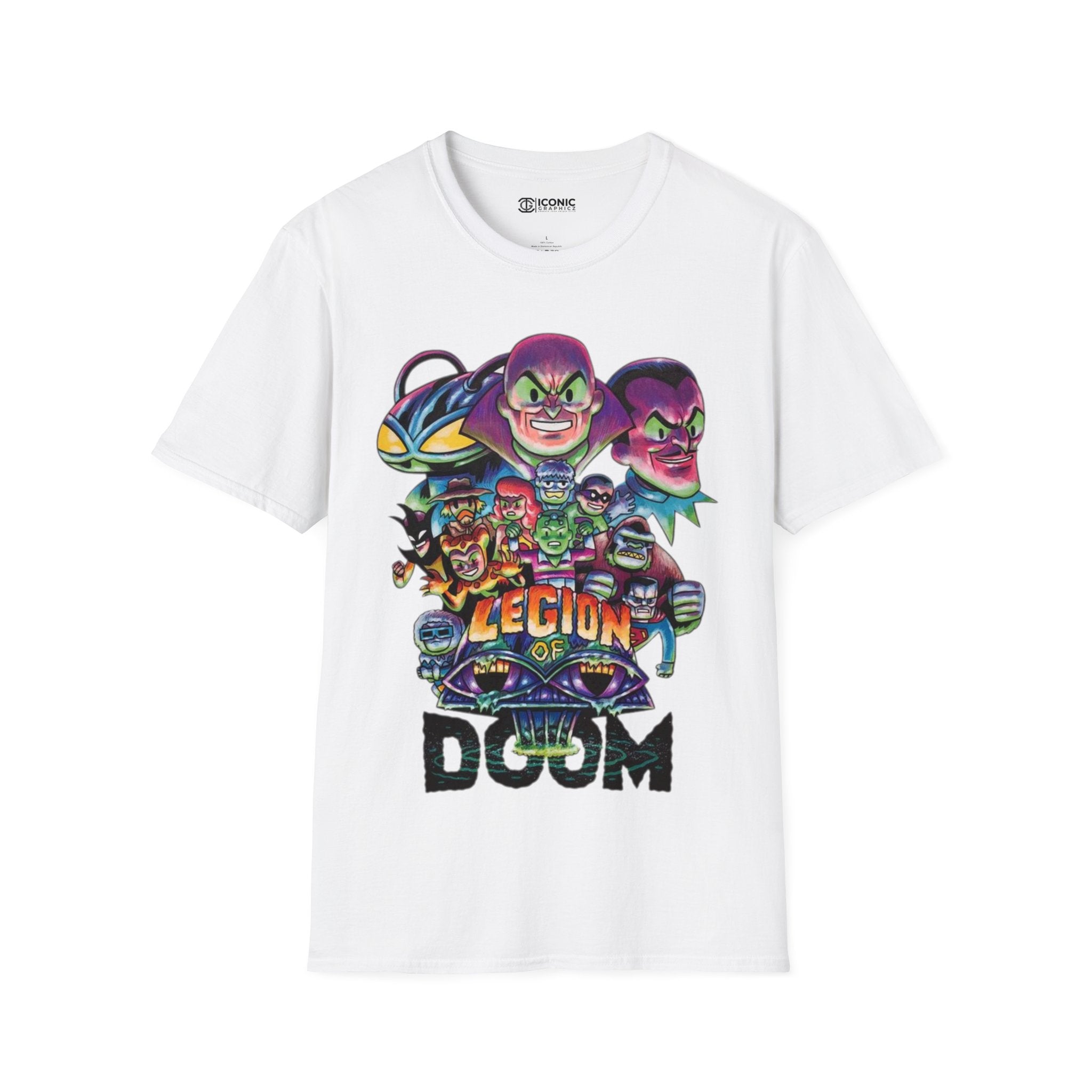 Legion of doom Unisex Softstyle T-Shirt - IGZ Clothing 