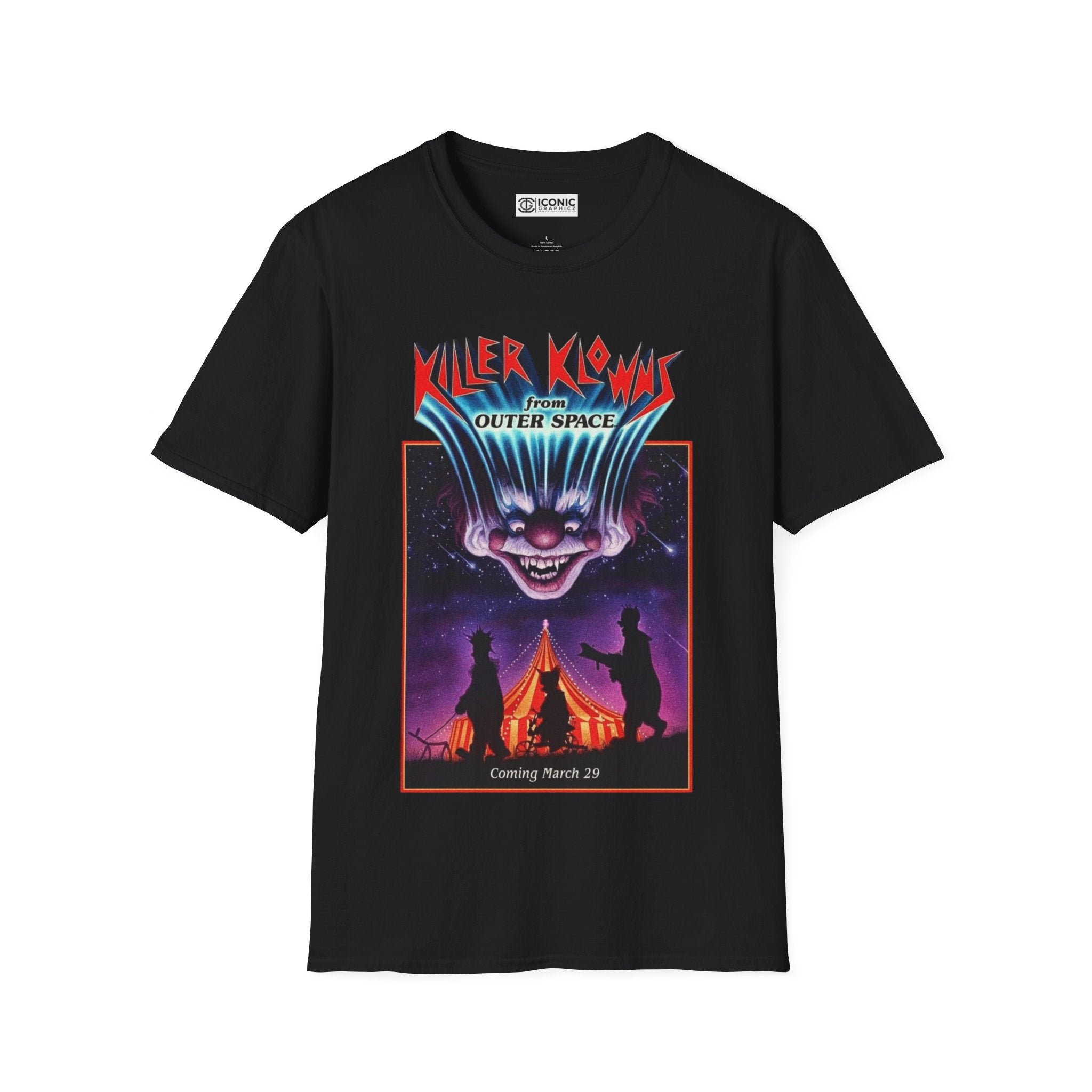 Killer Klowns from Outerspace Unisex Softstyle T-Shirt - IGZ Clothing 