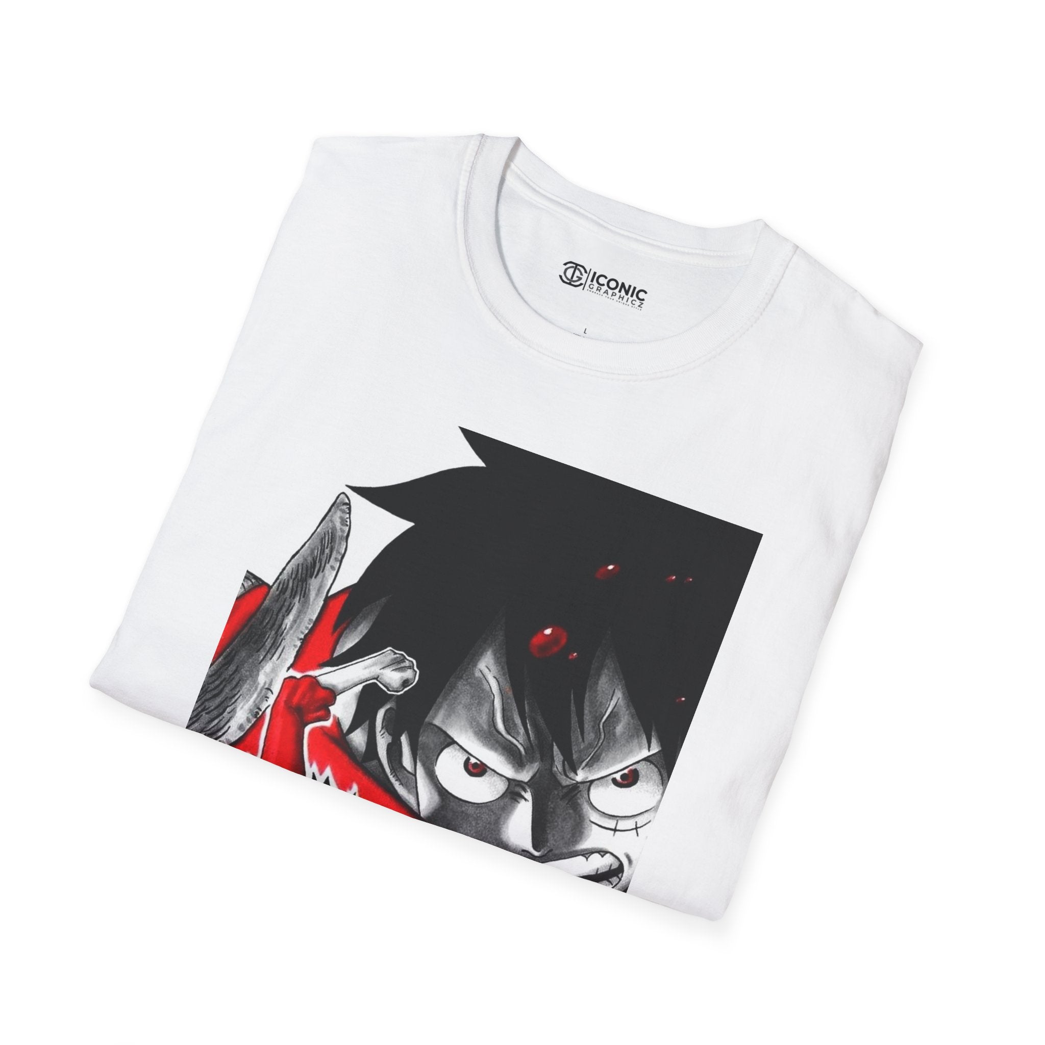 Luffy Unisex Softstyle T-Shirt - IGZ Clothing 