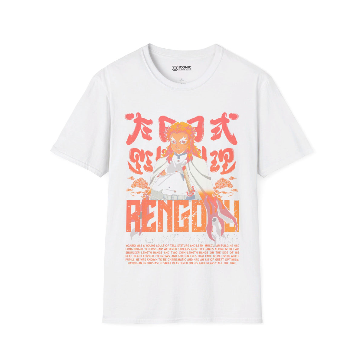 Rengoku Unisex Softstyle T-Shirt - IGZ Clothing 