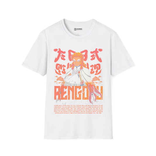 Rengoku Unisex Softstyle T-Shirt - IGZ Clothing 