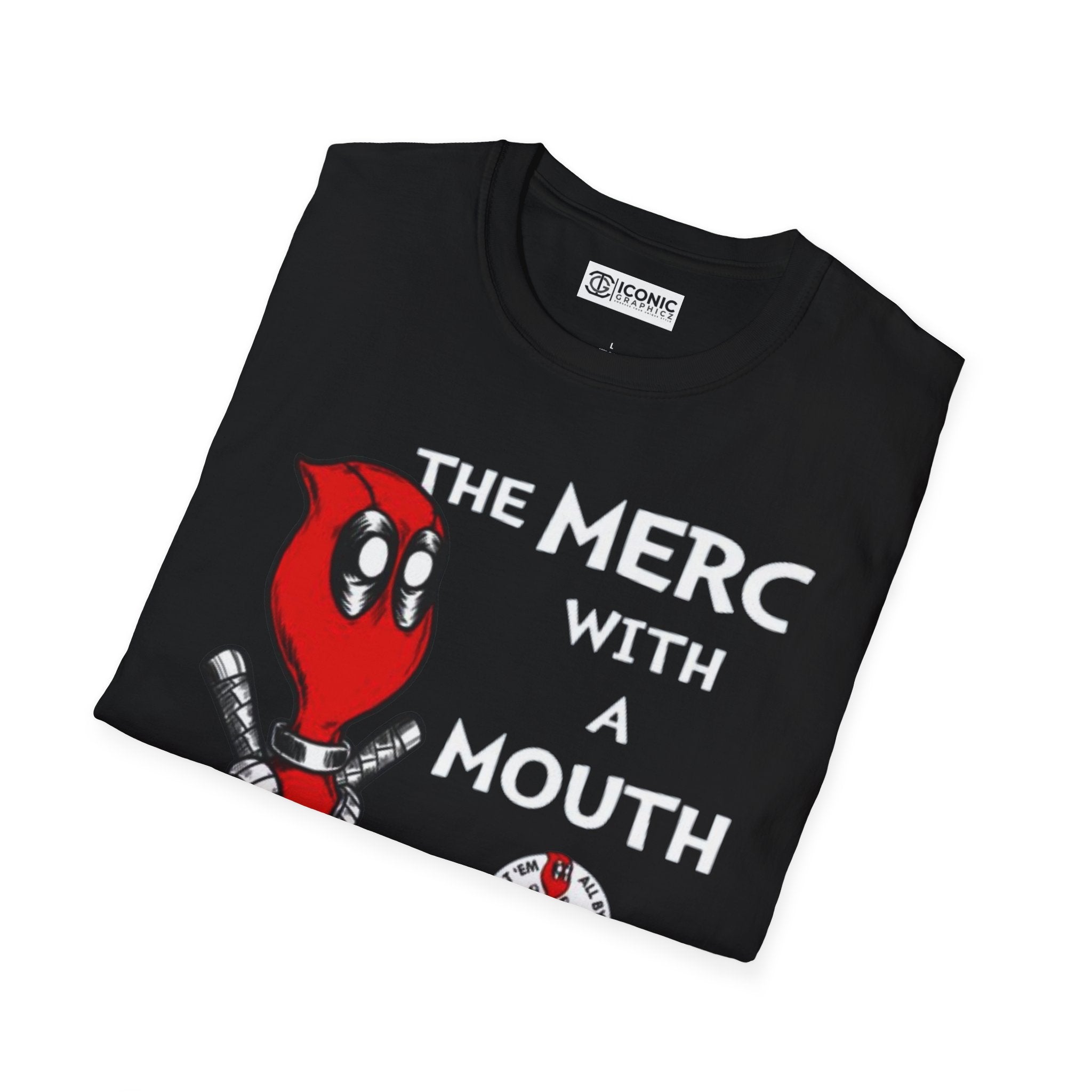 Deadpool Unisex Softstyle T-Shirt - IGZ Clothing 