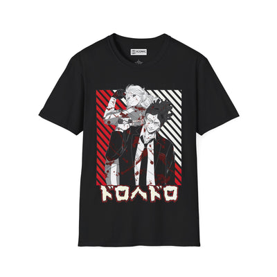 Dorohedoro Shin and Noi Unisex Softstyle T-Shirt - IGZ Clothing 