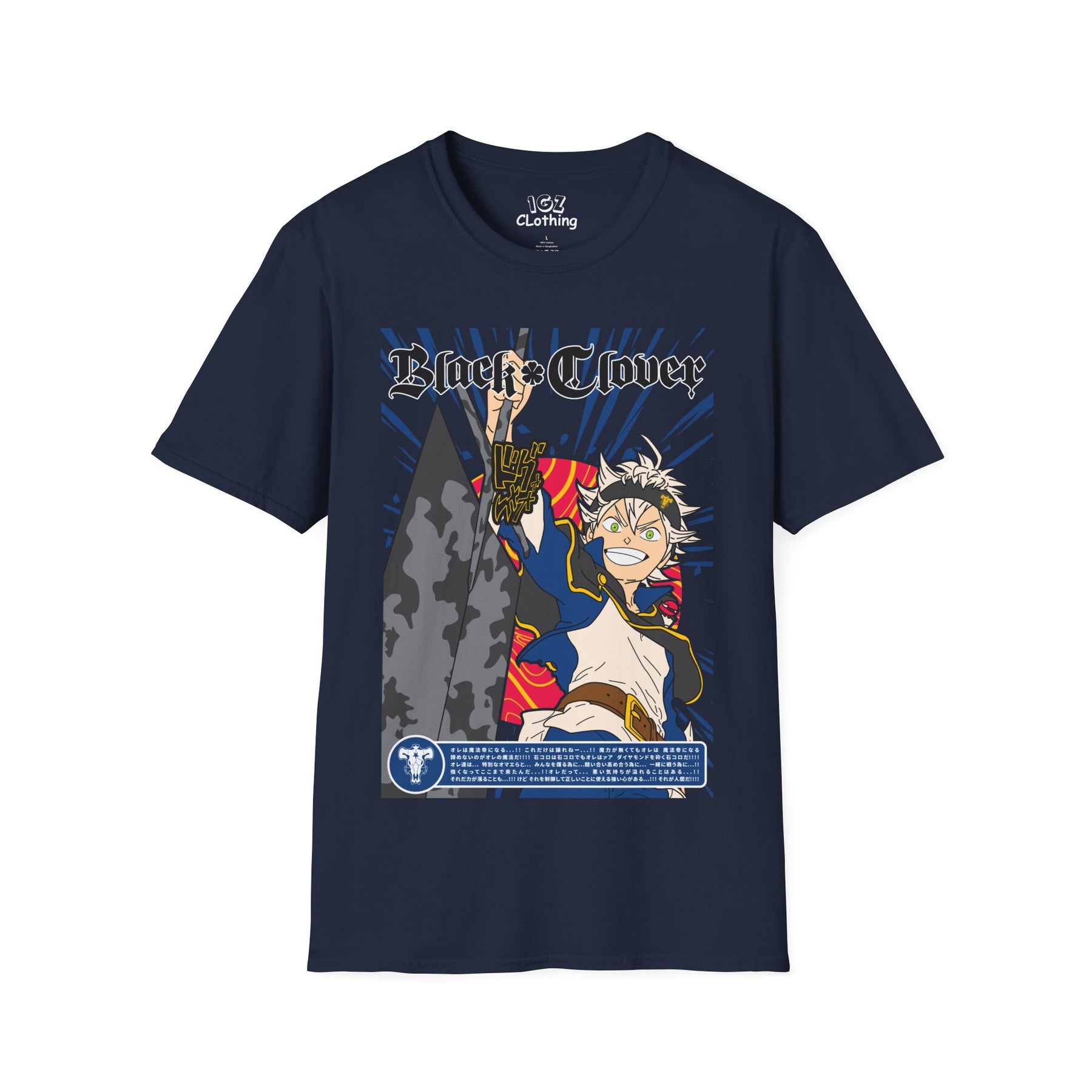 Asta Black Clover T-Shirt